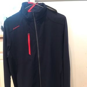 NWT men’s Zero Restriction Full ZIP Navy Jacket